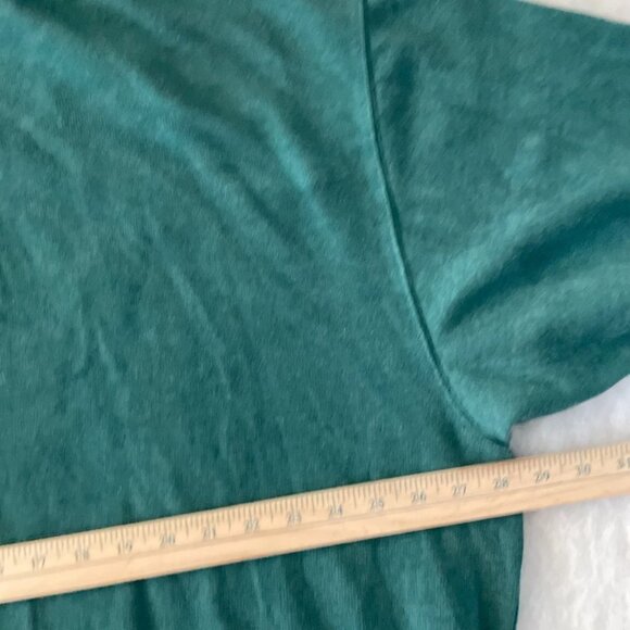 PINK Victoria's Secret Womens Green Tie-Dye Crew Neck Modern Sweatshirt Size XL - Picture 5 of 8